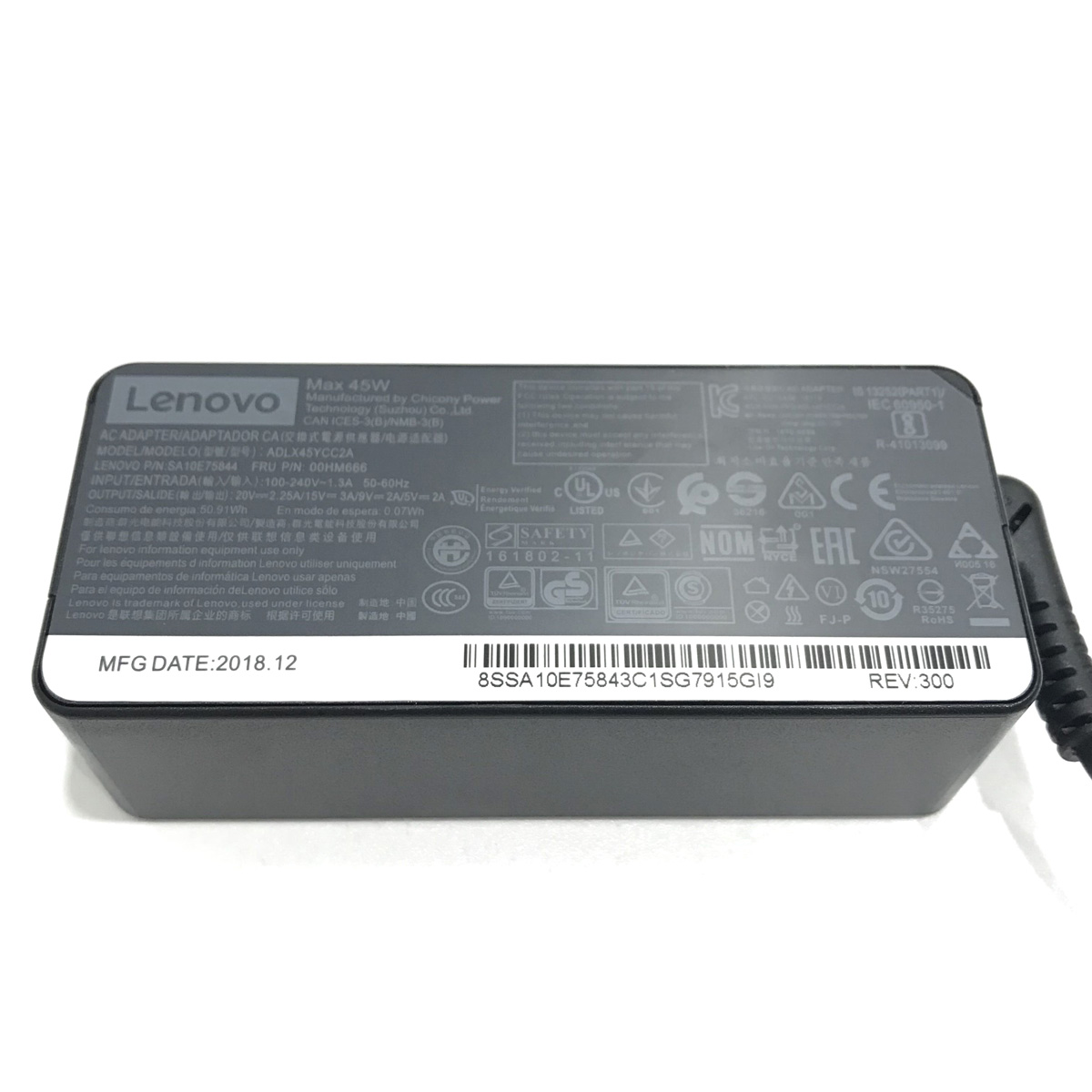 45W USB-C Lenovo 14e Chromebook 81MH002UEL Adattatore Originale - Clicca l'immagine per chiudere